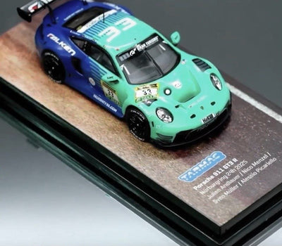 *IDE 2026* Porsche 911 GT3 R Nürburgring 24H 2025 Falken Livery, 1:64 Scale