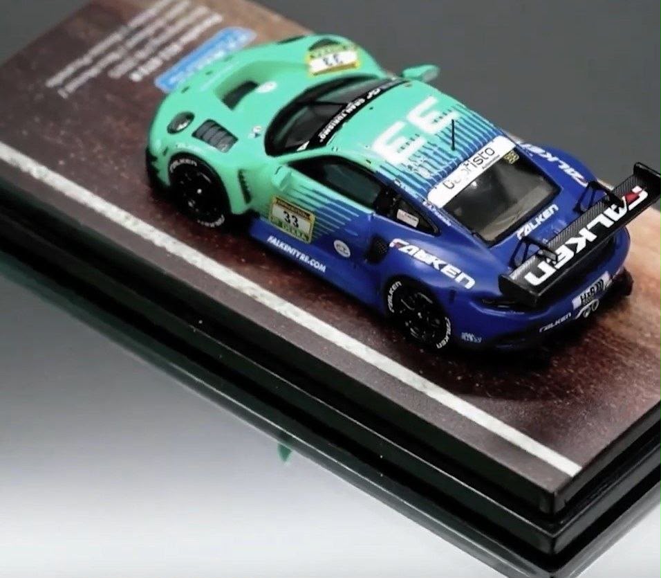 *IDE 2026* Porsche 911 GT3 R Nürburgring 24H 2025 Falken Livery, 1:64 Scale