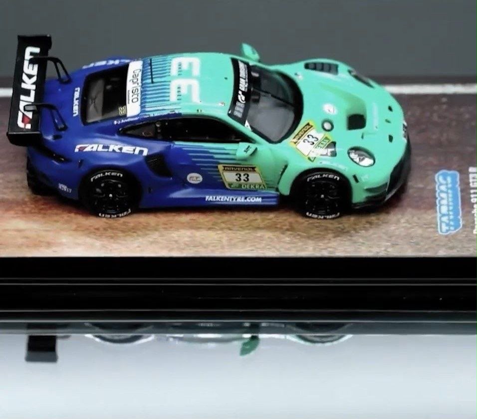 *IDE 2026* Porsche 911 GT3 R Nürburgring 24H 2025 Falken Livery, 1:64 Scale
