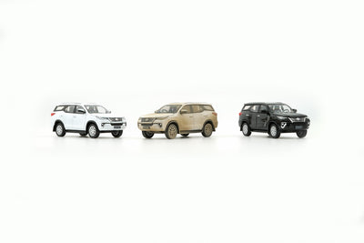 *PRE-ORDER* Toyota Fortuner  (Limited to 499pcs) 2018, 1:64 Scale (White)