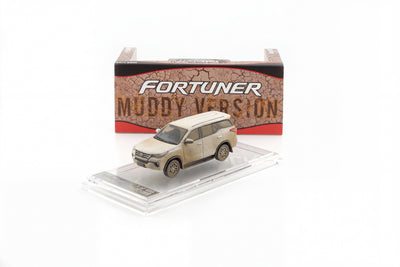 *PRE-ORDER* Toyota Fortuner  (Limited to 499pcs) 2018, 1:64 Scale (White Muddy)