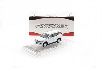 *PRE-ORDER* Toyota Fortuner  (Limited to 499pcs) 2018, 1:64 Scale (White)
