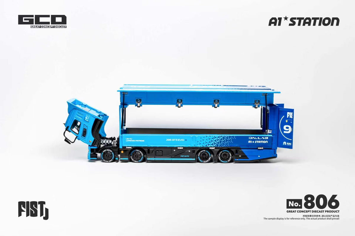 *PRE-ORDER* FIST Team LBWK Mitsubishi Fuso Super Great Container Truck (RHD), 1:64 Scale