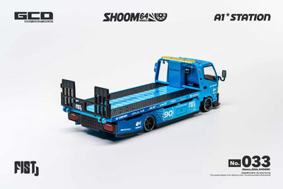 *PRE-ORDER* FIST Team Hino 300 Custom Drop-Bed Car Carrier (LHD), 1:64 Scale
