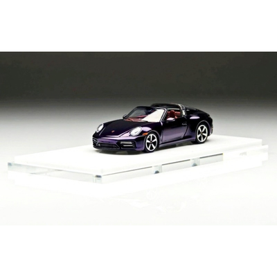 *PRE-ORDER* Porsche 992 Targa, 1:64 Scale (Metallic Purple)