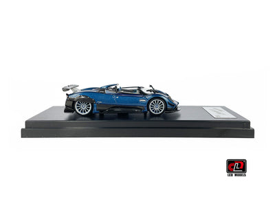 Pagani Zonda HP Barchetta, 1:64 Scale (Blue)