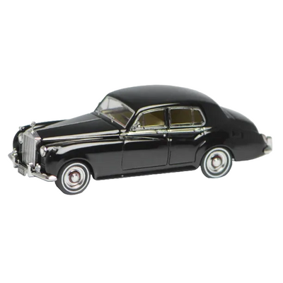 Premium scale diecast model car  – Rolls Royce Silver Cloud 1955, 1:64 Scale (Black) Collectible