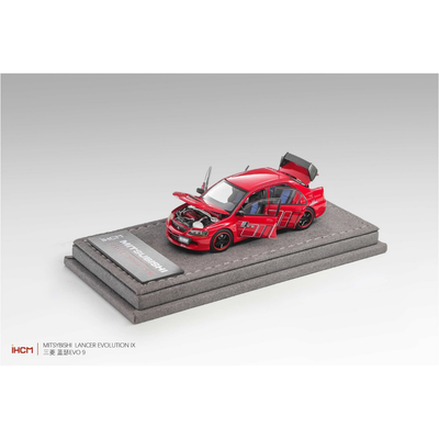 *PRE-ORDER* Mitsubishi Licensed Products - Lancer GSR Evolution EVO IX Parma, 1:64 Scale (Red)