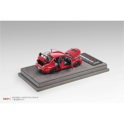 *PRE-ORDER* Mitsubishi Licensed Products - Lancer GSR Evolution EVO IX Parma, 1:64 Scale (Red)