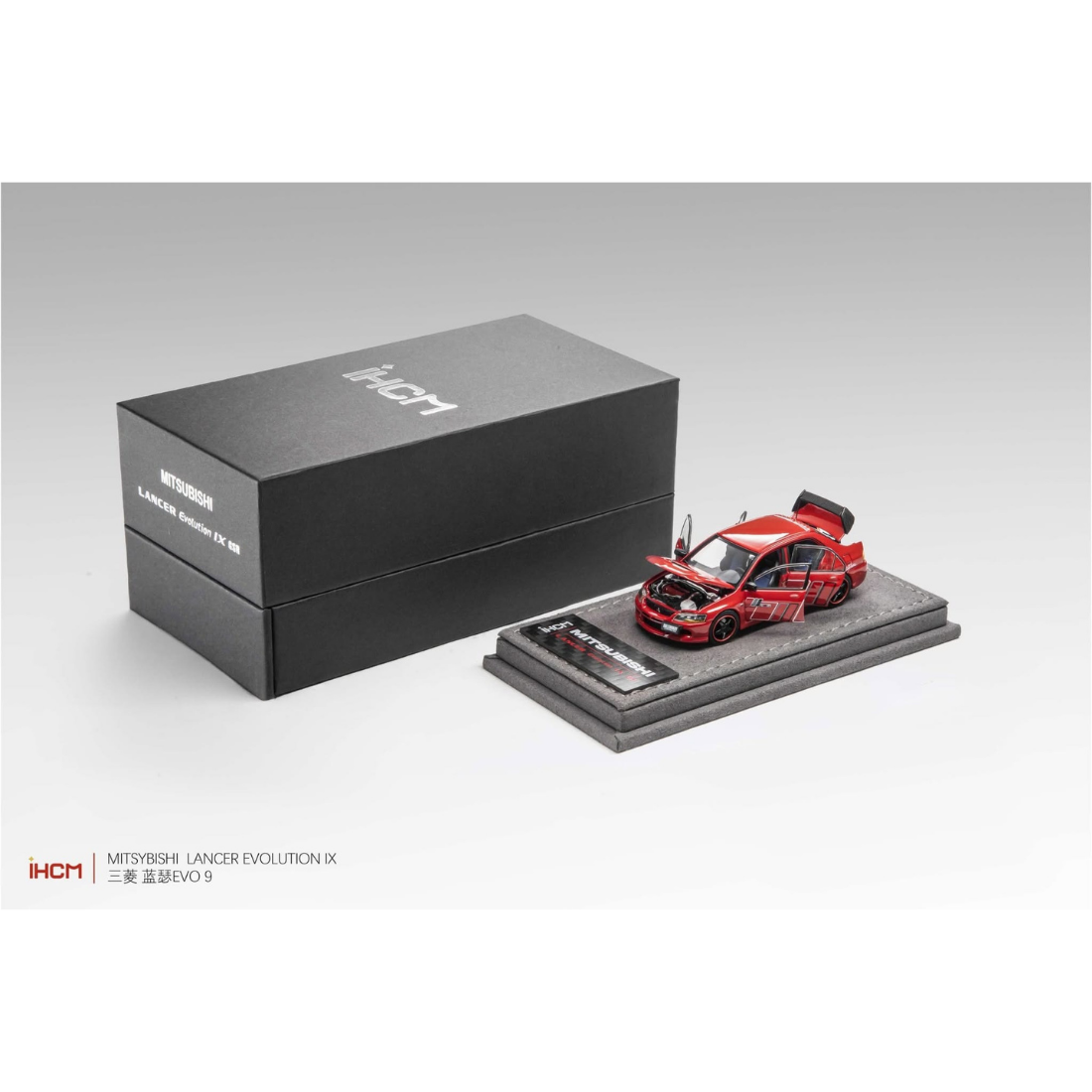 *PRE-ORDER* Mitsubishi Licensed Products - Lancer GSR Evolution EVO IX Parma, 1:64 Scale (Red)