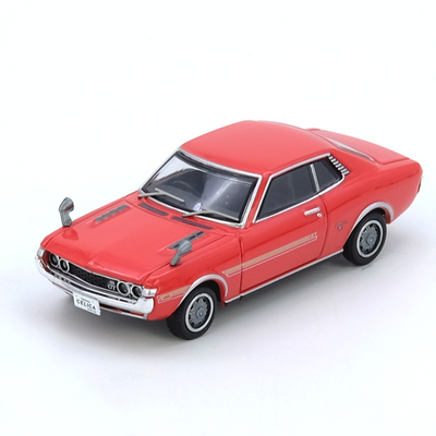 Premium scale diecast model car  – Toyota Celica 1600 Gt (TA22), 1:64 Scale (Red) Collectible