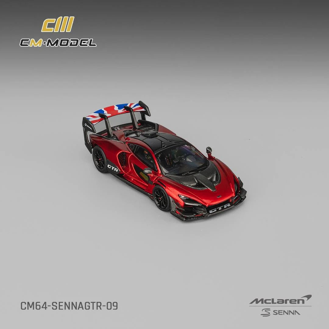 McLaren Senna GTR , 1:64 Scale (Red)