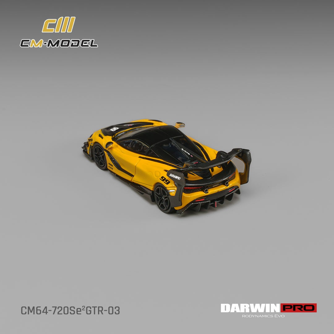 *PRE-ORDER* DarwinPRO 720SE² GTR – Pearlie Yellow #99, 1:64 Scale