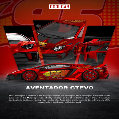 *PRE-ORDER*Lamborghini GTEVO, 1:64 Scale (Red)
