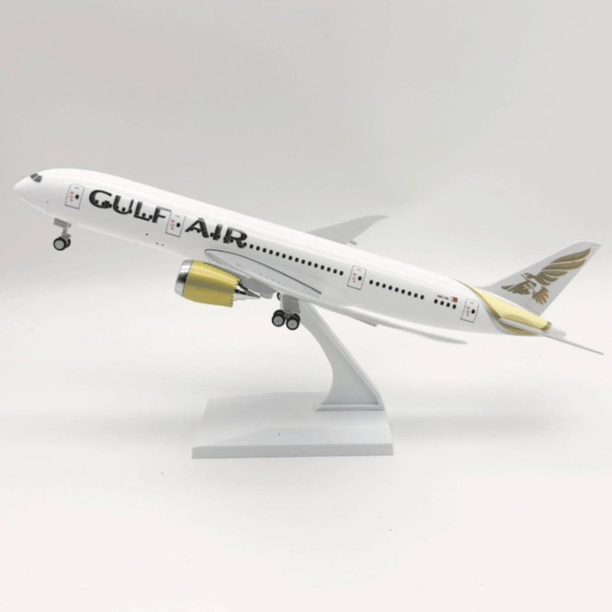 Gulf Air 787 Airplane Model