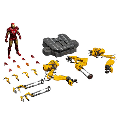 Iron Man Mark 7 - Suit-up Gantry Action Figure By ZD Toys | Ages 15+