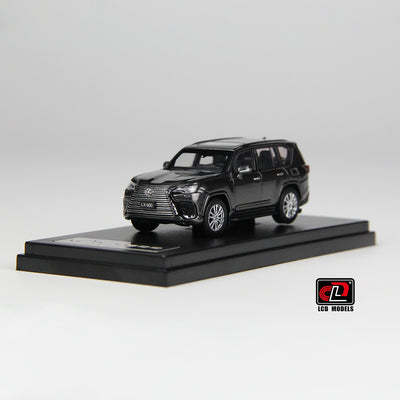 Premium scale diecast model car  – LEXUS LX600, 1:64 Scale (Grey) Collectible