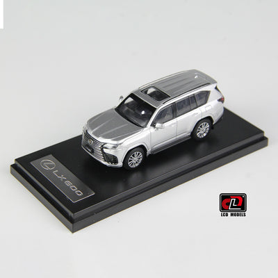 Premium scale diecast model car  – LEXUS LX600, 1:64 Scale (Silver) Collectible