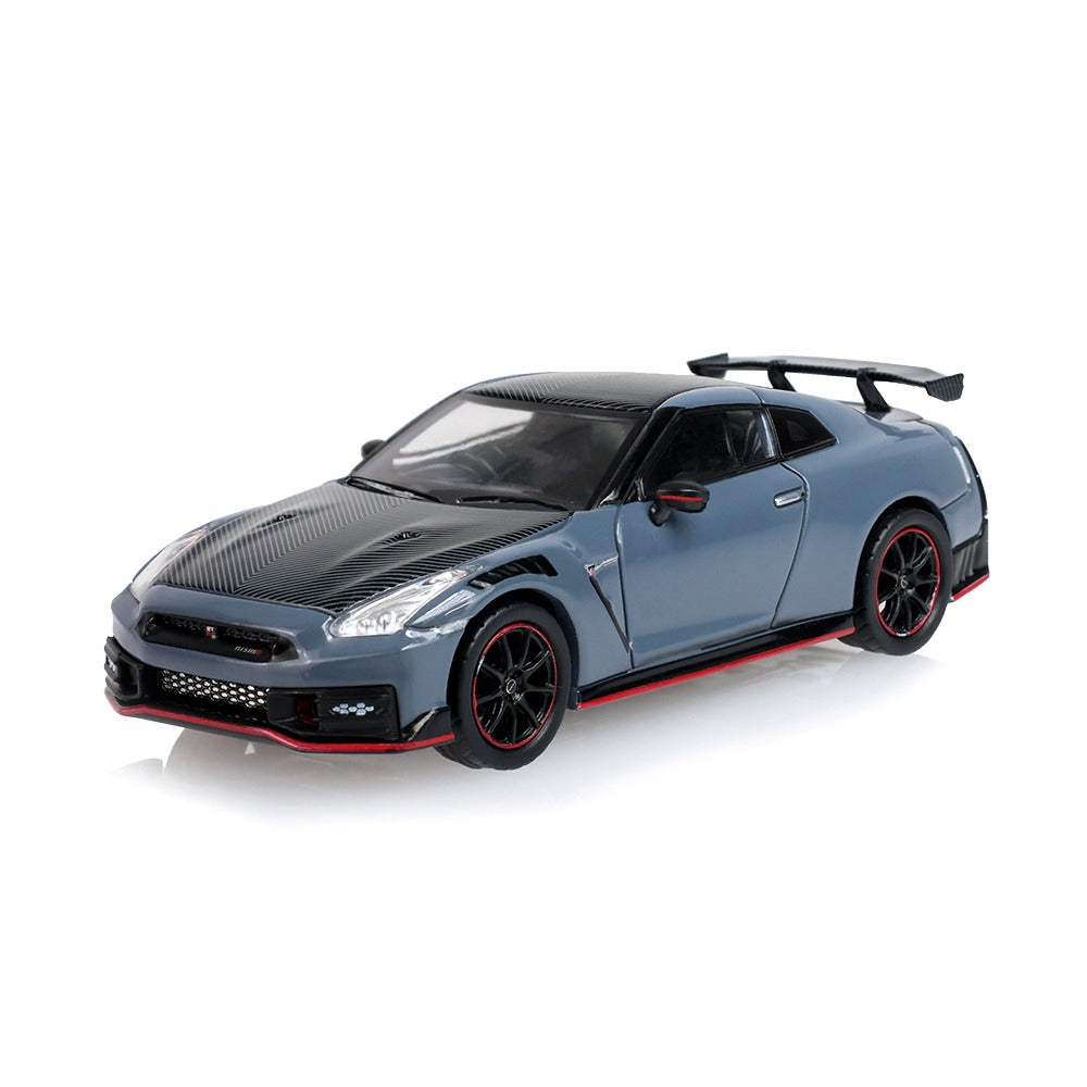 *PRE-ORDER* Tokyo Torque Series 10 - 2024 Nissan GTR NISMO - Stealth Gray (KCE) (New Tooling), 1:64 Scale