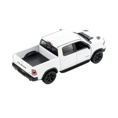 Premium scale diecast model car  – Ram 1500 2019, 1:36 Scale (White) Collectible