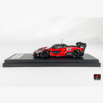 Premium scale diecast model car  – McLaren Senna GTR Foshan APA XPO Special Package 2025, 1:64 Scale (Electroplating Red) Collectible