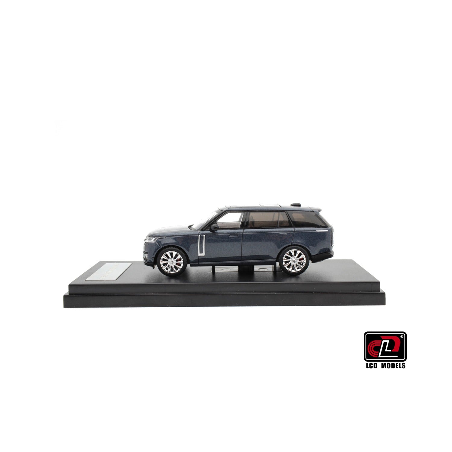Premium scale diecast model car  – Land Rover Range Rover, 1:64 Scale (Blue) Collectible