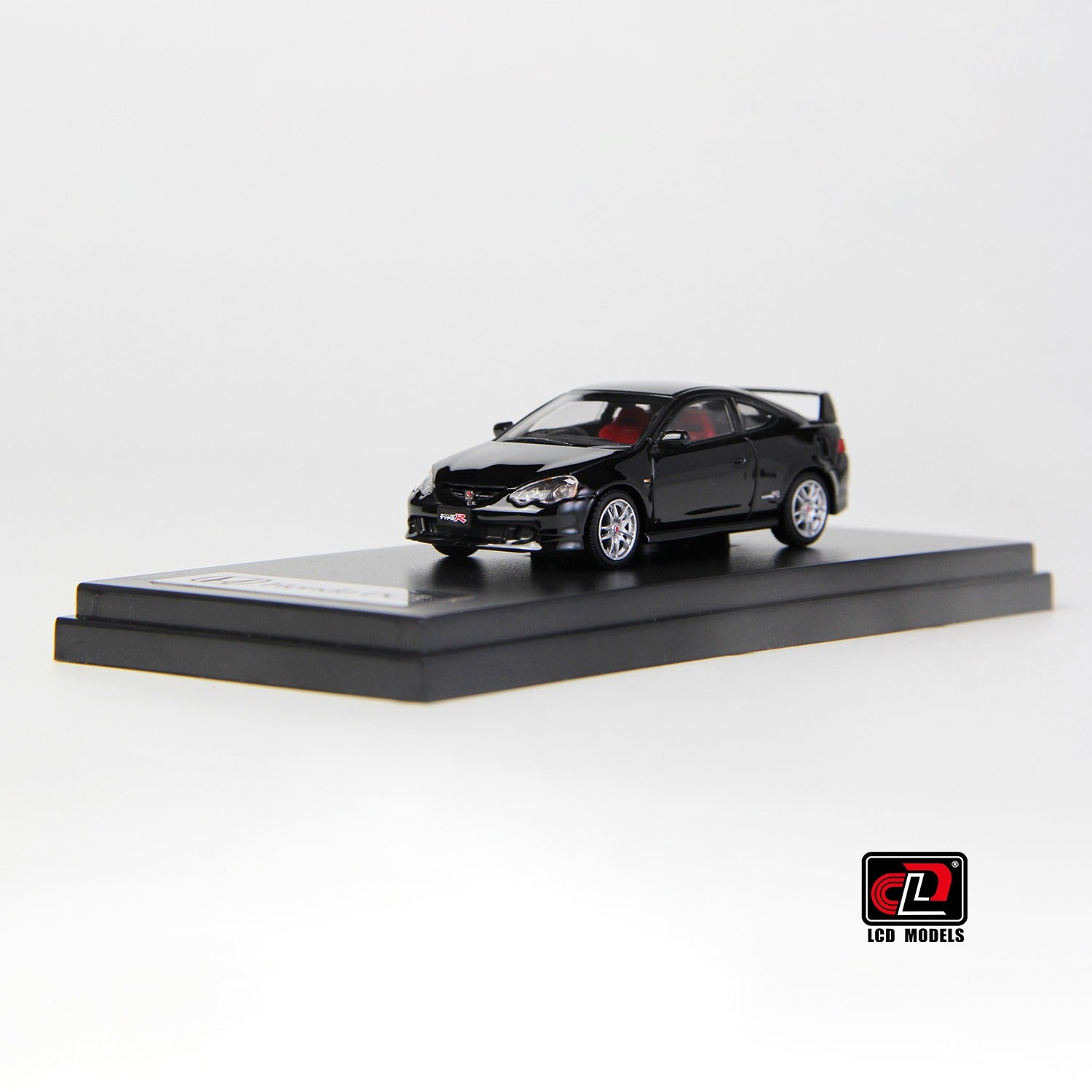 Premium scale diecast model car  – Honda Integra Type R (DC5), 1:64 Scale (Black) Collectible