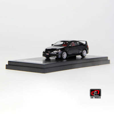 Premium scale diecast model car  – Honda Integra Type R (DC5), 1:64 Scale (Black) Collectible