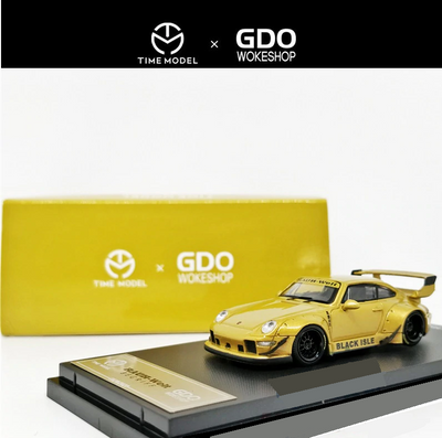 Porsche RWB Black Isle, 1:64 Scale (Gold)