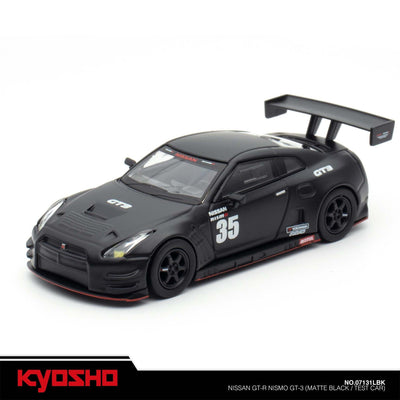 Nissan GT-R Nismo GT-3, 1:64 Scale (Matte Black)