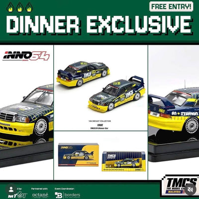 *TMCS 2026* GCD Liberty Walk Hino Profia 2018 (Limited 350 Sets) & Mercedes Benz 190E A1-Station (Dinner Set), 1:64 Scale