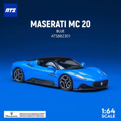 *PRE-ORDER* Maserati Marzana MC 20, 1:64 Scale (Blue)
