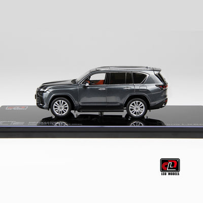 Premium scale diecast model car  – LEXUS LX600, 1:43 Scale (Grey) Collectible
