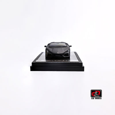 Premium scale diecast model car  – Lamborghini Revuelto, 1:64 Scale (Matte Black) Collectible