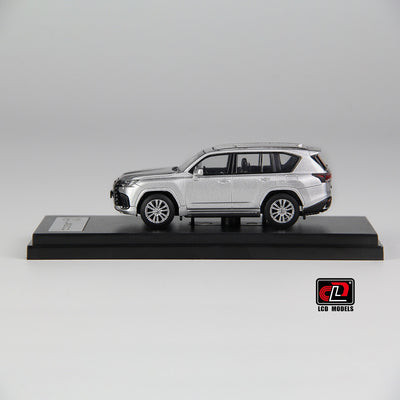 Premium scale diecast model car  – LEXUS LX600, 1:64 Scale (Silver) Collectible