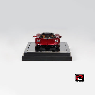 Premium scale diecast model car  – Pagani Utopia Coupe, 1:64 Scale (Red) Collectible