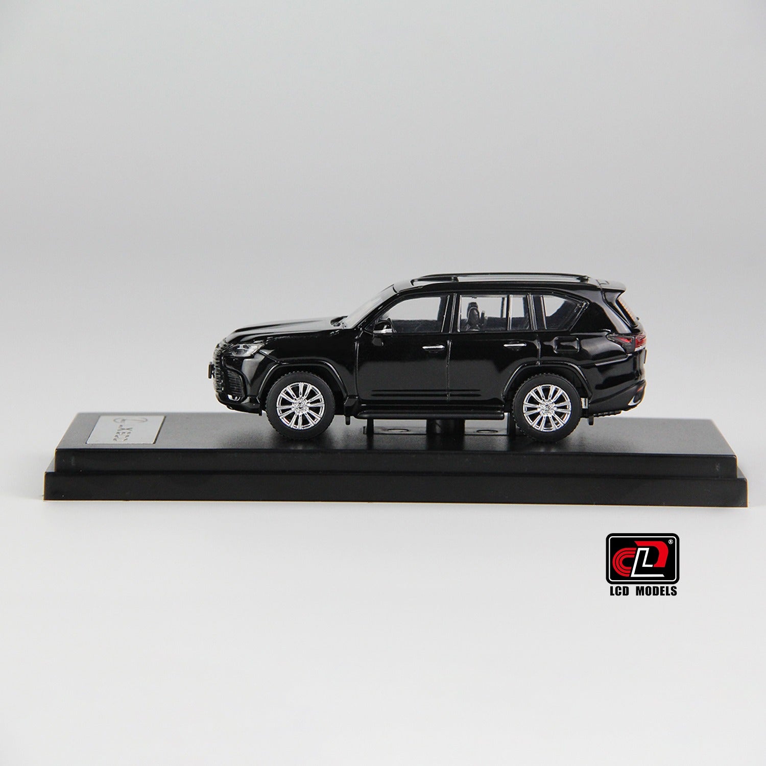Premium scale diecast model car  – LEXUS LX600, 1:64 Scale (Black) Collectible