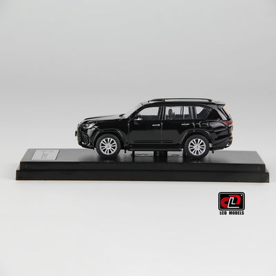 Premium scale diecast model car  – LEXUS LX600, 1:64 Scale (Black) Collectible