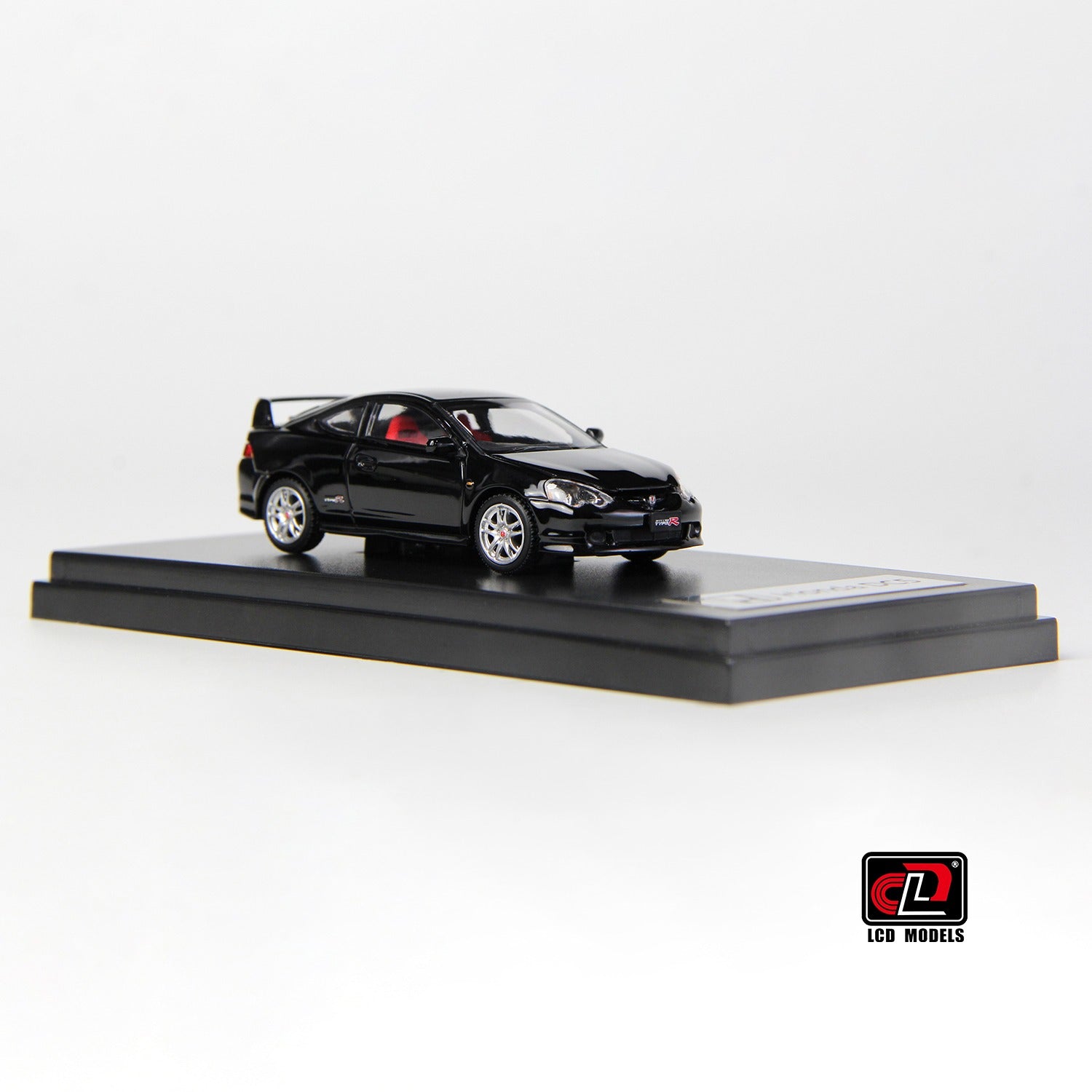 Premium scale diecast model car  – Honda Integra Type R (DC5), 1:64 Scale (Black) Collectible