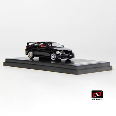 Premium scale diecast model car  – Honda Integra Type R (DC5), 1:64 Scale (Black) Collectible