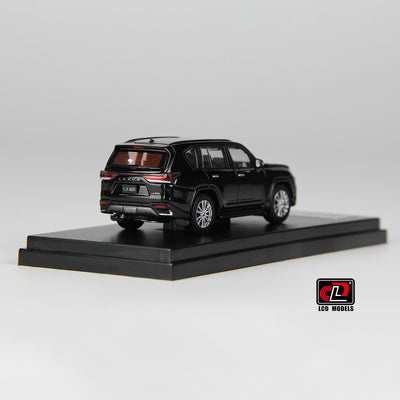 Premium scale diecast model car  – LEXUS LX600, 1:64 Scale (Black) Collectible