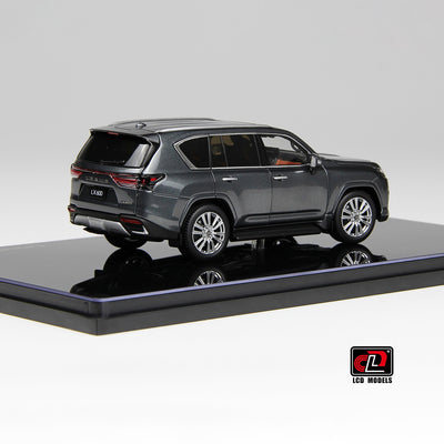 Premium scale diecast model car  – LEXUS LX600, 1:43 Scale (Grey) Collectible