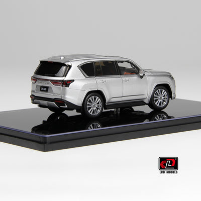 Premium scale diecast model car  – LEXUS LX600, 1:43 Scale (Silver) Collectible