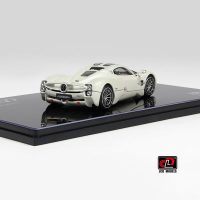 Premium scale diecast model car  – Pagani Utopia, 1:43 Scale (White) Collectible