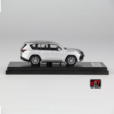 Premium scale diecast model car  – LEXUS LX600, 1:64 Scale (Silver) Collectible