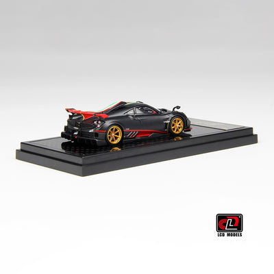 Premium scale diecast model car  – Pagani Imola Coupe, 1:64 Scale (Matte Black) Collectible
