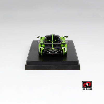 Premium scale diecast model car  – Pagani Huayra R, 1:64 Scale (Green) Collectible