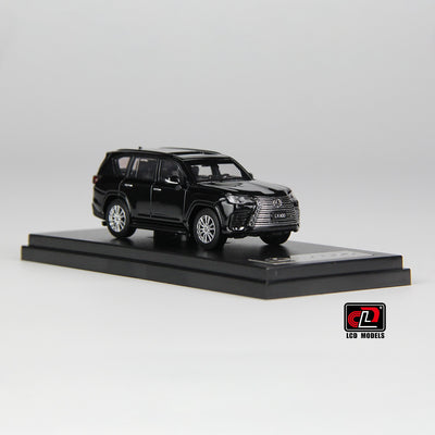 Premium scale diecast model car  – LEXUS LX600, 1:64 Scale (Black) Collectible