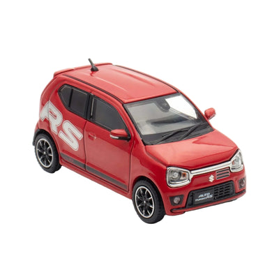 *PRE-ORDER* Suzuki Alto Turbo RS (HA36S) RS Decal Tune, 1:64 Scale (Pure Red)