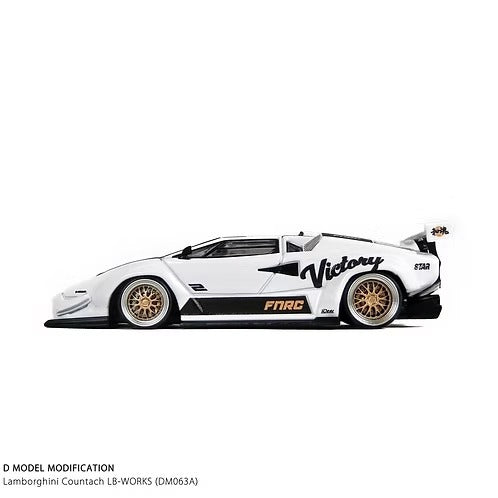 Lamborghini Countach LB-WORKS (FNRC), 1:64 Scale